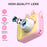 X12 Mini Camera Toy HD Dual Lens Video Recorder for Children Gift (with 32G Memory Card + Card Reader) - Pink Rabbit - 2