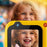 D60 3m Underwater 2.4-Inch IPS Screen Dual Lens Kids Camera with LED Flashlight and SOS Button, No Tripod - Brown - 3