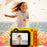 D60 3m Underwater 2.4-Inch IPS Screen Dual Lens Kids Camera with LED Flashlight and SOS Button, No Tripod - Brown - 5