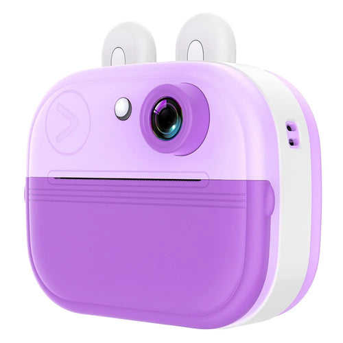 Q9 2.0-inch Screen Children 48MP HD Instant Camera Photo Thermal Printer - Purple - 1