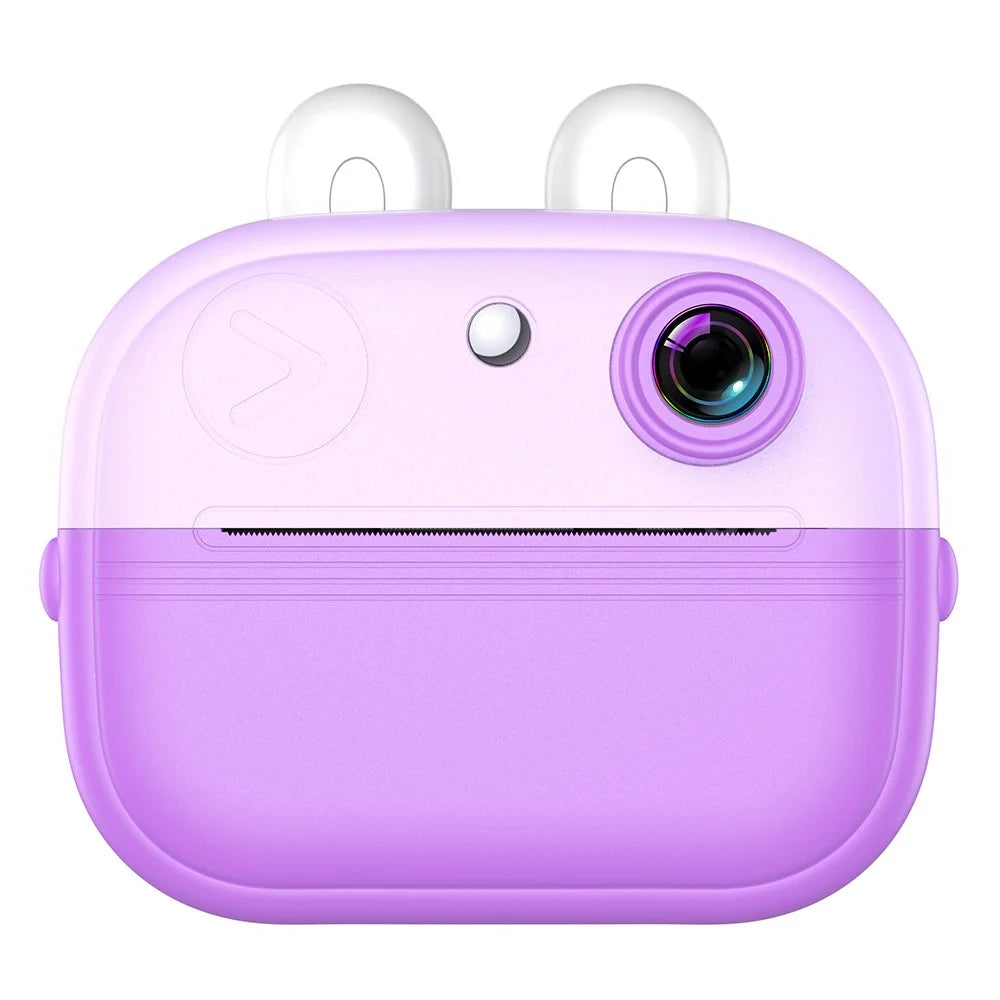 Q9 2.0-inch Screen Children 48MP HD Instant Camera Photo Thermal Printer - Purple - 4
