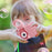 W3 Bubble Kids Camera Thumb Shape 2.0 inch Digital Video Toy Camera with 32GB TF Card - Pink - 7