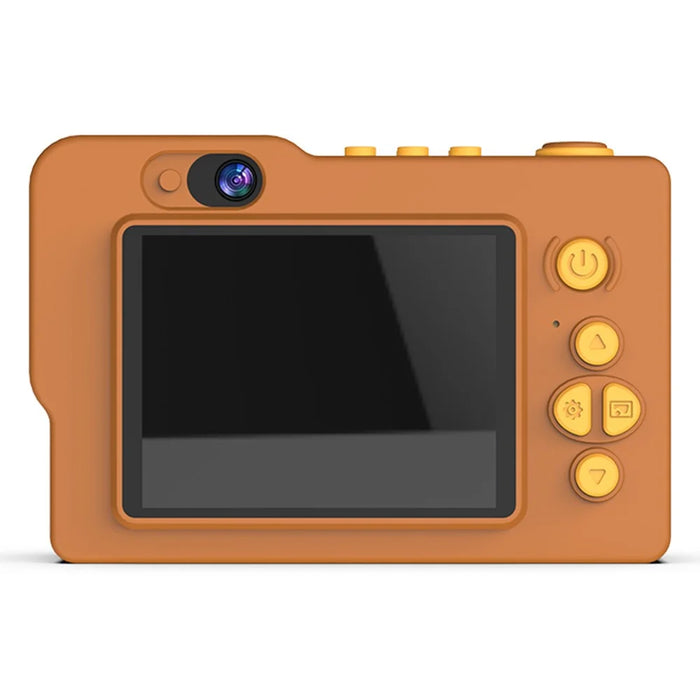 H7 Lion Design 2.4-inch IPS Screen Dual Lens Camera Kids Digital Camera Building Block Toy - 2