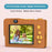 H7 Lion Design 2.4-inch IPS Screen Dual Lens Camera Kids Digital Camera Building Block Toy - 6