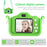 X9S 2-inch LCD Screen 4K Dual Lens Children Camera Cute Frog Kids Anti-Drop Digital Camera with Shouder Strap - 4