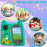 Z10S 2.8-inch Touch Screen Kids Toy Phone Camera Dual Lens Alarm Clock Video Recorder - Blue - 5