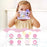 M1 Rabbit Building Block Toy Flip Lens Digital Camera 2.4-inch Screen Kids Camera with Tripod - Purple - 2
