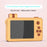 M1 Crocodile Building Block Toy Flip Lens Digital Camera 2.4-inch Screen Kids Camera with Tripod - Yellow - 5