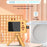 M1 Crocodile Building Block Toy Flip Lens Digital Camera 2.4-inch Screen Kids Camera with Tripod - Yellow - 6