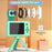 M1 Crocodile Building Block Toy Flip Lens Digital Camera 2.4-inch Screen Kids Camera with Tripod - Yellow - 7