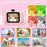 M8 2.0 Inch HD Dual Camera with 32GB Card / Card Reader Digital Camera Cartoon Design - Pink - 4