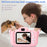 M8 2.0 Inch HD Dual Camera with 32GB Card / Card Reader Digital Camera Cartoon Design - Pink - 6
