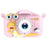 2.0 Inch Dual Lens Kids Digital Camera Cartoon Snail Design 1080P HD Video Recorder without TF Card - Pink - 1