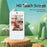D16 2.8 Inch Dual Lens Kids Phone Camera Touch Screen 10X Zoom Toddler Learning Phone Toy - White - 4