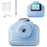 S9 2.4 Inch Kids Instant Print Camera Thermal Printer Children HD Video Recorder - Blue - 1