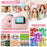 S9 2.4 Inch Kids Instant Print Camera Thermal Printer Children HD Video Recorder - Blue - 3