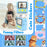 ABS-681 2.4 Inch IPS Screen Mini Kids Camera Instant Print Digital Camera HD 1080P Video Recorder - Blue - 3