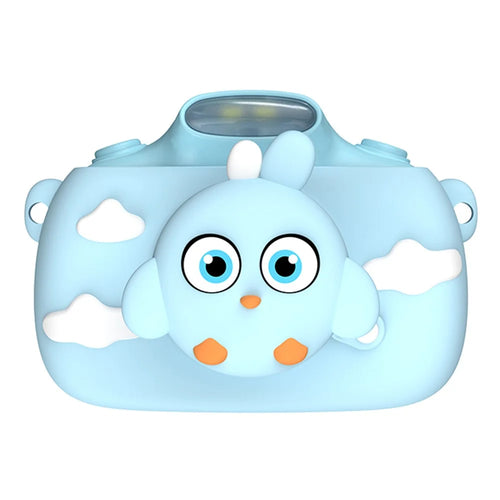 D18 3 Inch HD Display Dual Camera Kids Digital Camera Touch Screen Selfie Video Recorder - Blue - 1
