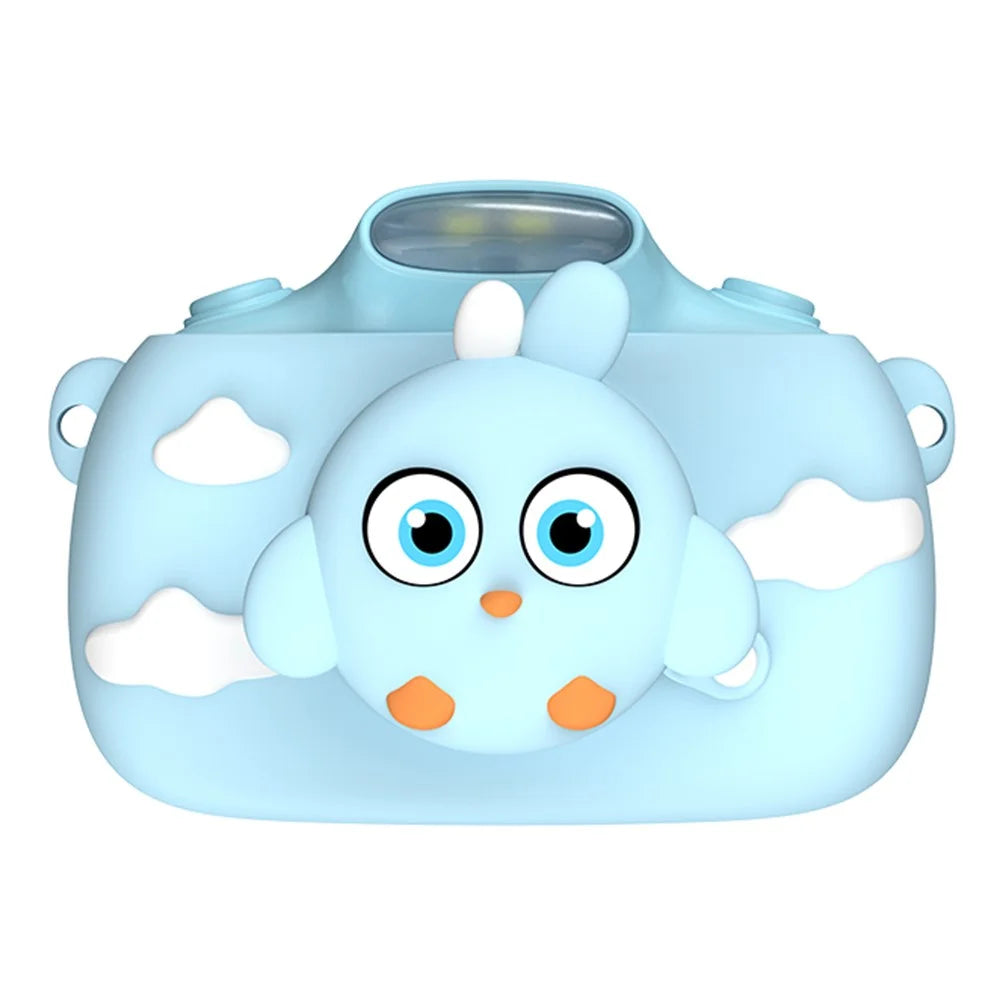 D18 3 Inch HD Display Dual Camera Kids Digital Camera Touch Screen Selfie Video Recorder - Blue - 1