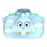 D18 3 Inch HD Display Dual Camera Kids Digital Camera Touch Screen Selfie Video Recorder - Blue - 1