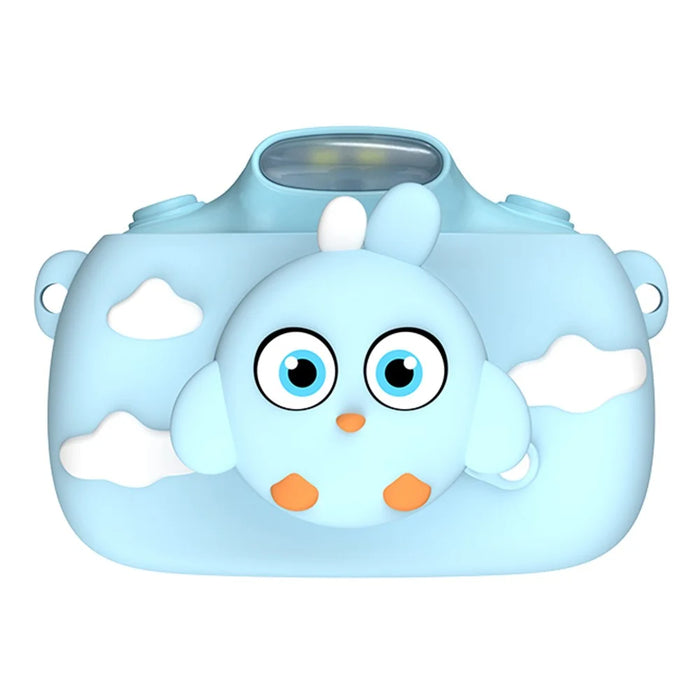 D18 3 Inch HD Display Dual Camera Kids Digital Camera Touch Screen Selfie Video Recorder - Blue - 1