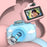 D18 3 Inch HD Display Dual Camera Kids Digital Camera Touch Screen Selfie Video Recorder - Blue - 6