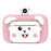 F11 Children WiFi Print Camera Thermal Printing Instant Camera 3.5 inch HD Kids Mini Camera - Pink - 1