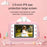 F11 Children WiFi Print Camera Thermal Printing Instant Camera 3.5 inch HD Kids Mini Camera - Pink - 3