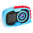 FAD Dual Screen Digital Camera Dinosaur Design 2.0 Inch HD Display Waterproof Video Recorder for Kids - Blue - 1