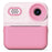 P03 Instant Print Camera for Kids 1080P Digital Video Camcorder with 32G Memory Card and Card Reader - Pink - 2