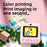 P03 Instant Print Camera for Kids 1080P Digital Video Camcorder with 32G Memory Card and Card Reader - Pink - 4