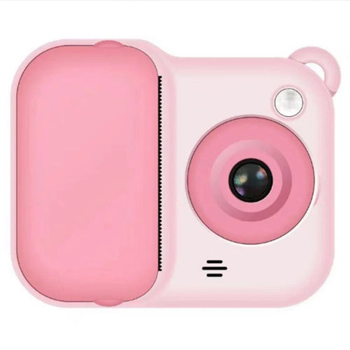 Q80 2.4 Inch IPS Screen Instant Print Digital Camera HD Dual Lens Portable Video Recorder - Pink - 1