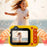 D60 3m Underwater 2.4 Inch IPS Screen Dual Lens Kids Camera with 32GB Memory Card (No Tripod) - Yellow - 4