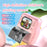 Y300H 2.0 Inch IPS Screen Portable Instant Print Digital Camera HD Video Recorder for Children - Pink - 3