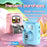 Y300H 2.0 Inch IPS Screen Portable Instant Print Digital Camera HD Video Recorder for Children - Pink - 4