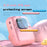 Y300H 2.0 Inch IPS Screen Portable Instant Print Digital Camera HD Video Recorder for Children - Pink - 7