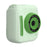 D102 2.4 Inch IPS Screen Instant Print Digital Camera for Kids 10X Zoom Dual HD Lens Video Recorder, with 32GB Card - Green - 1