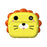 K05 Cute Cat Shape Dual Lens Camera 2.4 inch HD Screen Instant Print Kids Digital Camera - Yellow - 1