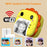 K05 Cute Cat Shape Dual Lens Camera 2.4 inch HD Screen Instant Print Kids Digital Camera - Yellow - 5