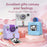 A30 2.4 Inch IPS Screen Instant Camera for Kids HD Flip Lens Video Recorder Built In Games - Blue - 2