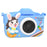T6S Cartoon Rabbit Digital Camera for Kids 2.0 Inch IPS Screen HD Dual Lens Video Recorder - Blue - 1