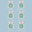 T6S Cartoon Rabbit Digital Camera for Kids 2.0 Inch IPS Screen HD Dual Lens Video Recorder - Blue - 3