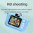 T6S Cartoon Rabbit Digital Camera for Kids 2.0 Inch IPS Screen HD Dual Lens Video Recorder - Blue - 4