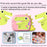 K07 Dinosaur Shape Front / Rear Dual Kids Camera 2.4 Inch IPS Screen WiFi Instant Print Digital Camera - Pink - 4