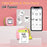K07 Dinosaur Shape Front / Rear Dual Kids Camera 2.4 Inch IPS Screen WiFi Instant Print Digital Camera - Pink - 5