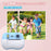 ZK18 Kids Camera Instant Print, Dual-Lens 2.4 inch 2MP 1080P Selfie Instant Cameras Support Music Play and Games - Pink - 3