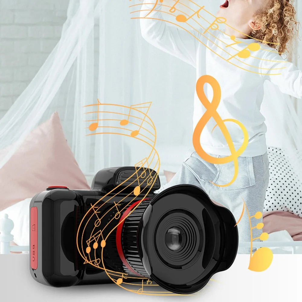 HEEI D31 2.0 inch Screen Kids Camera Rechargeable HD Dual Lens Digital Camera Camcorder - 3