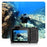 D50 2.88+1.44 inch Dual Screen Action Camera 65MP IP68 Waterproof Camera for Outdoor Sports - Black - 3
