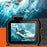 D50 2.88+1.44 inch Dual Screen Action Camera 65MP IP68 Waterproof Camera for Outdoor Sports - Black - 5