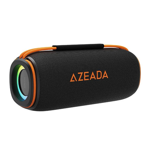 AZEADA AZ-S07 60W Portable Bluetooth-compatible Speaker IPX6 Waterproof Outdoor Subwoofer with RGB Light - Black - 1